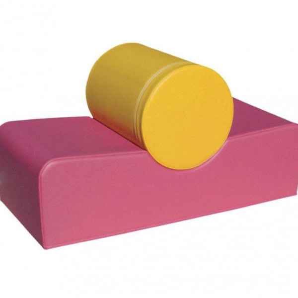 duplo sofa individual com cilindro 1691